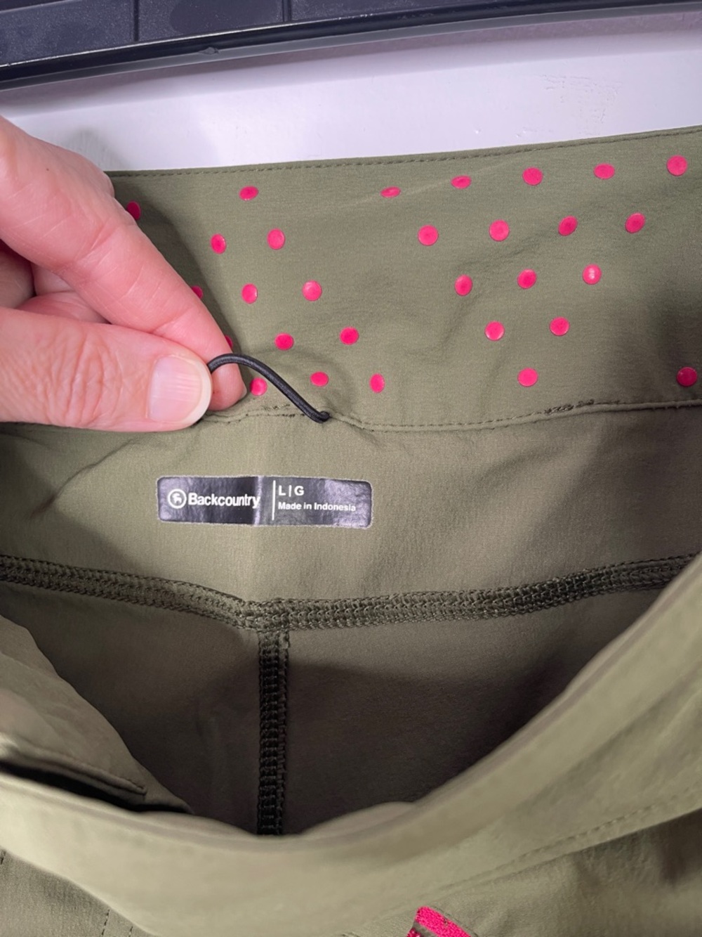 Backcountry Slickrock Pants Large Ladies Joggers Green Mountain Bike Hiking L - Picture 6 of 13